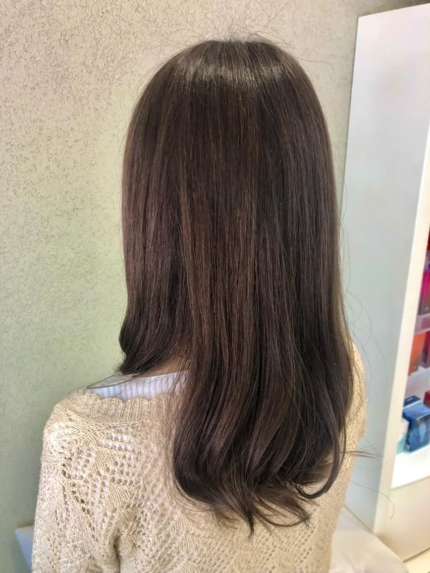 ロング トリートメント 阿部 美咲のヘアスタイル