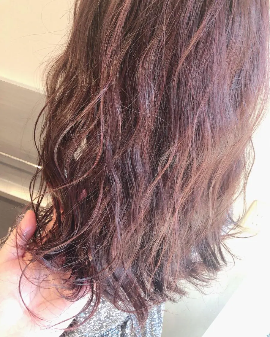 セミロング カラー ボブ/ショート🤍 YUMEHAのヘアスタイル