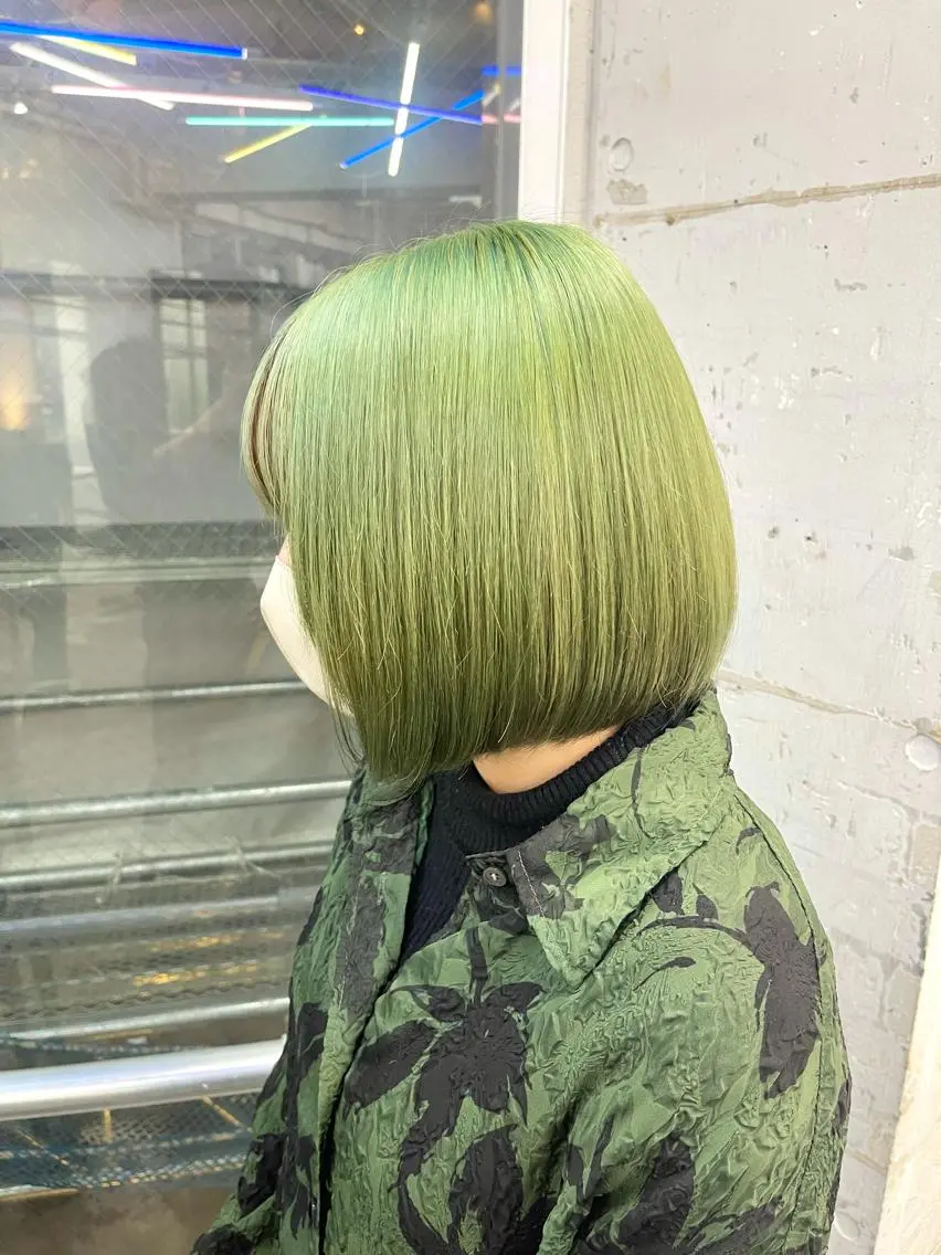 ショート カラー ハッシュカット/ハイ トーン/HIROKIのヘアスタイル