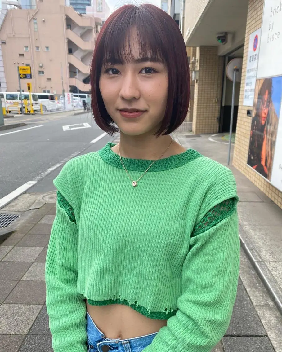 ショート カット ヘアカラー トリートメント maeda yumiのヘアスタイル
