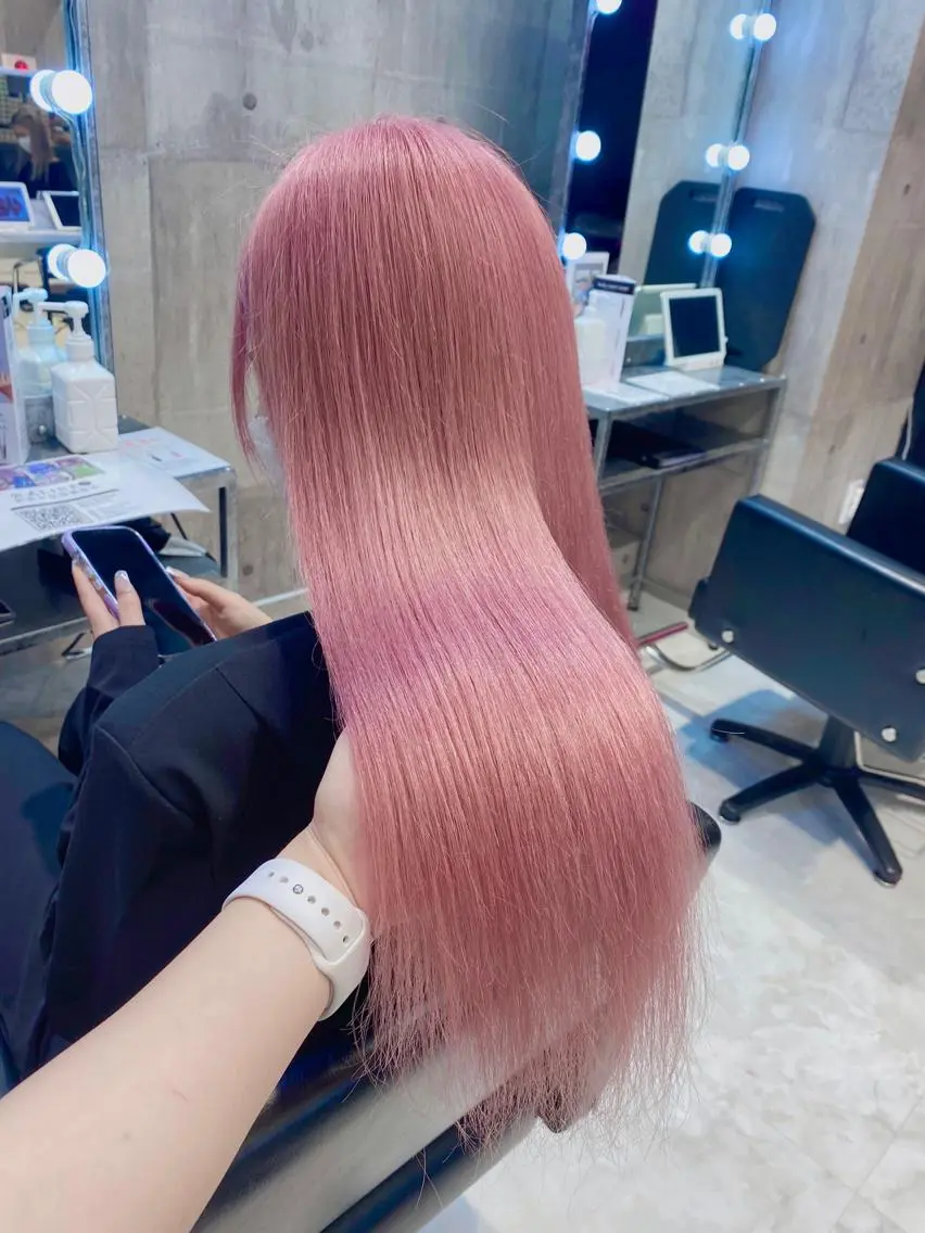 ミディアム カラー ヘアアレンジ メンズ キッズ ヘアカラー トリートメント ヘアセット お悩み解決美容師 💐AMIのヘアスタイル