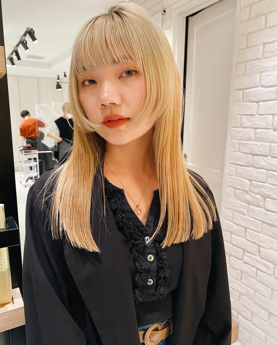ロング カラー 🍸nana/透明感 カラー/レイヤー✨のヘアスタイル