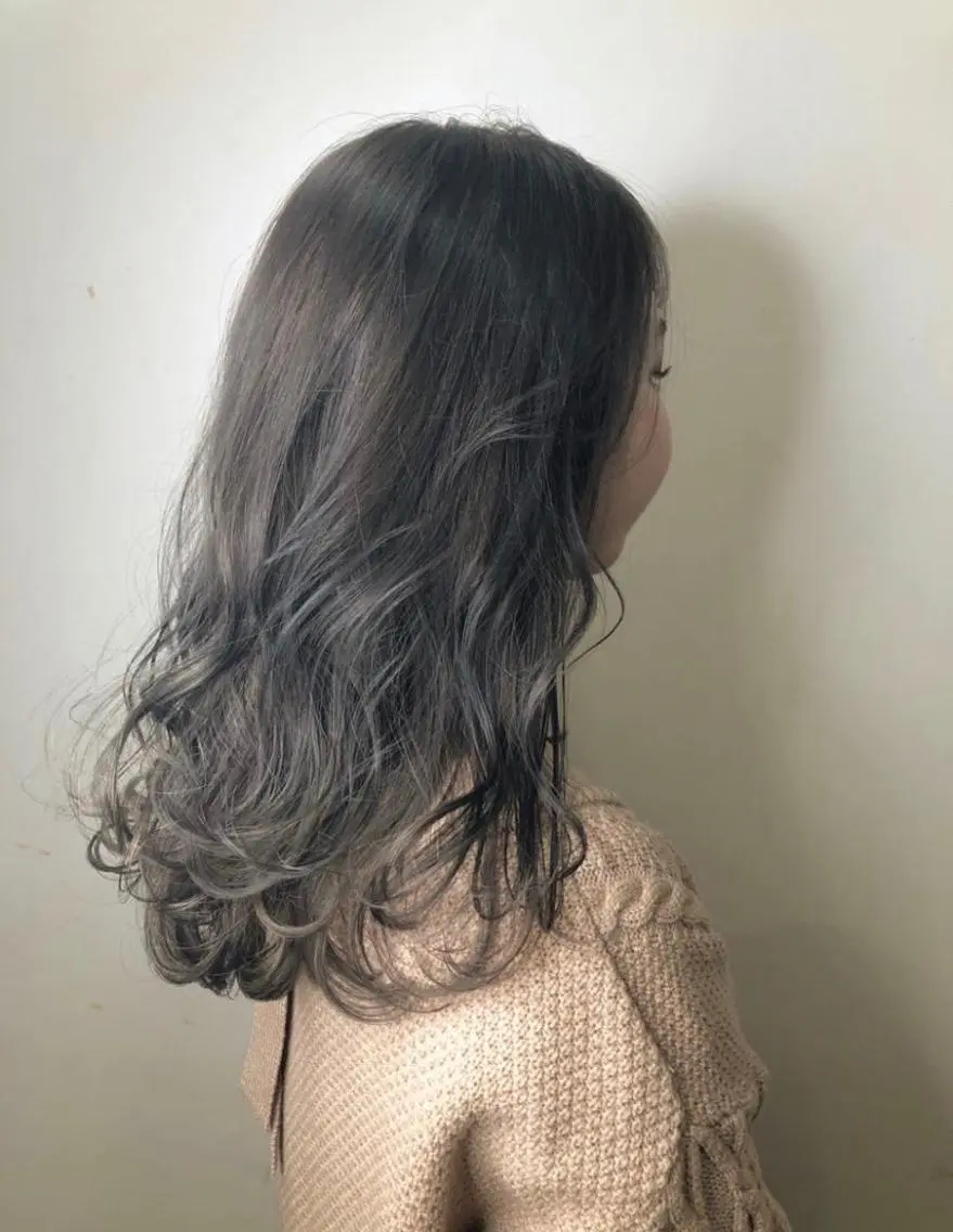 ロング カラー ブリーチ イルミナカラー Kimura Miyukiのマツエク・マツパデザイン