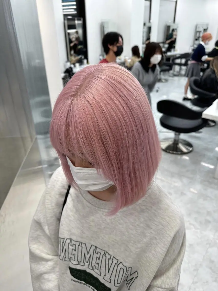 ショート ヘアアレンジ カラー ヘアカラー トリートメント ヘッドスパ ヘアセット ［THEATER 仙台店🌼］公式のヘアスタイル
