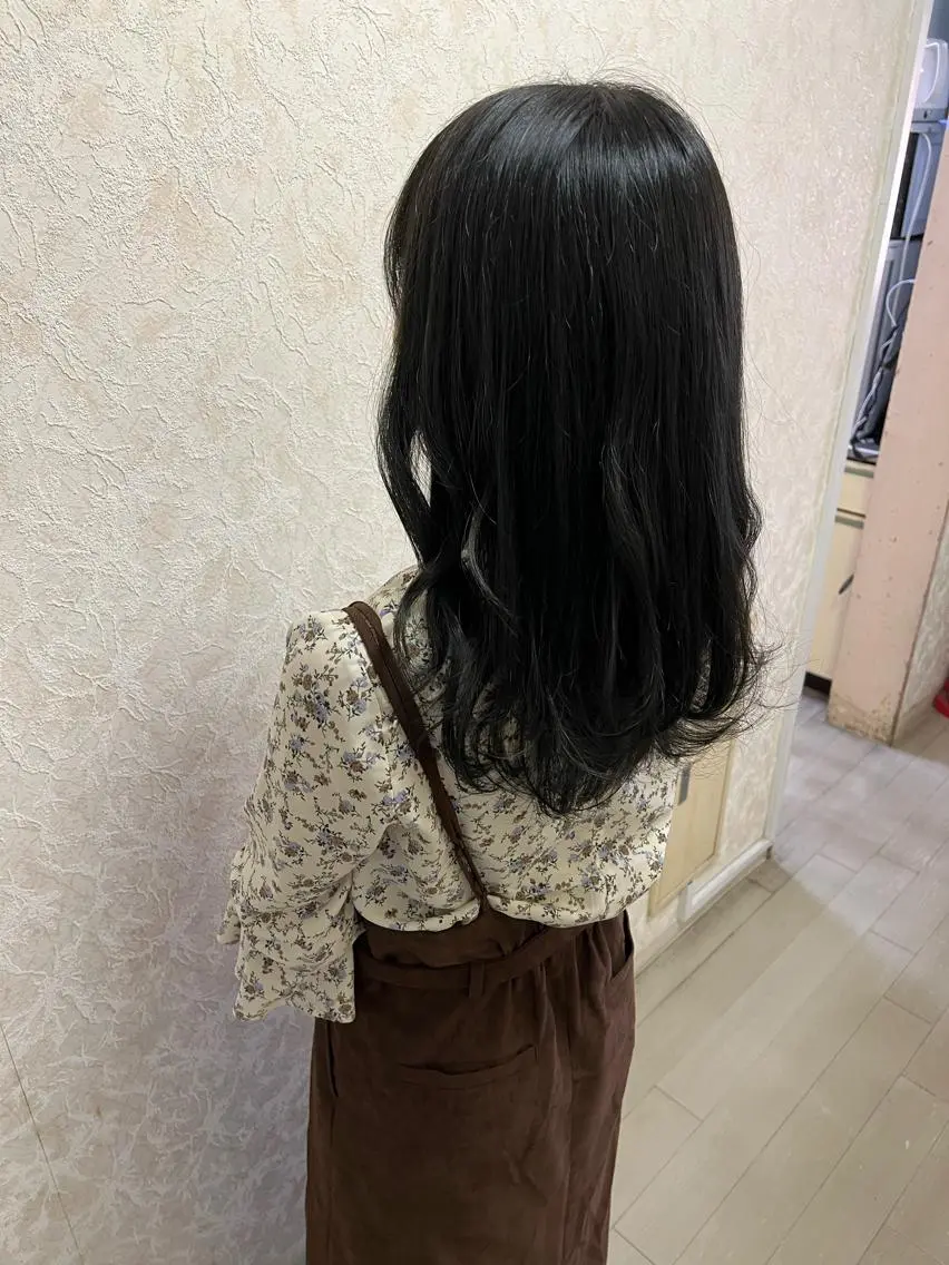 ミディアム カラー 透明感カラー トリートメント カット ヘアカラー トリートメント ブリーチ/髪質改善/ レイヤー/YUTOのヘアスタイル
