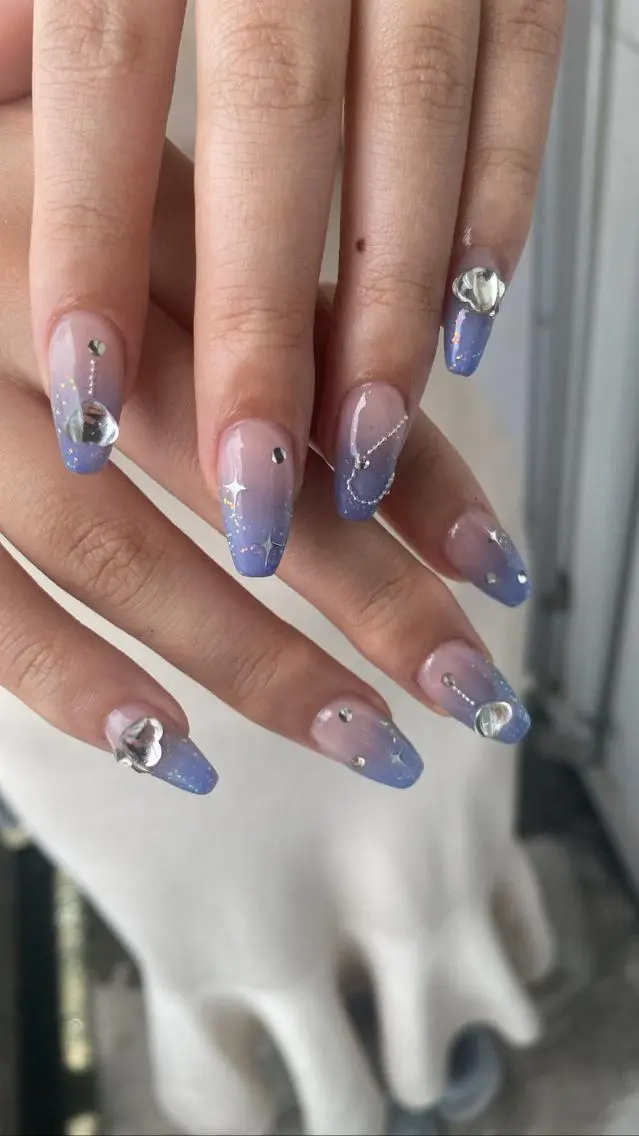 ロング カラー ネイル tetty nailsalonのネイルデザイン