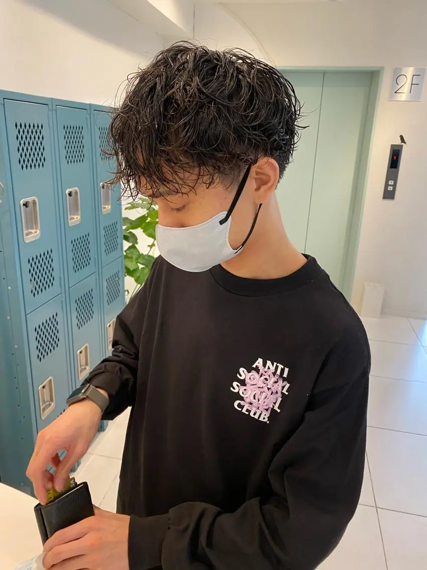 パーマ メンズ 栄/平日限定✨ REIRIのヘアスタイル