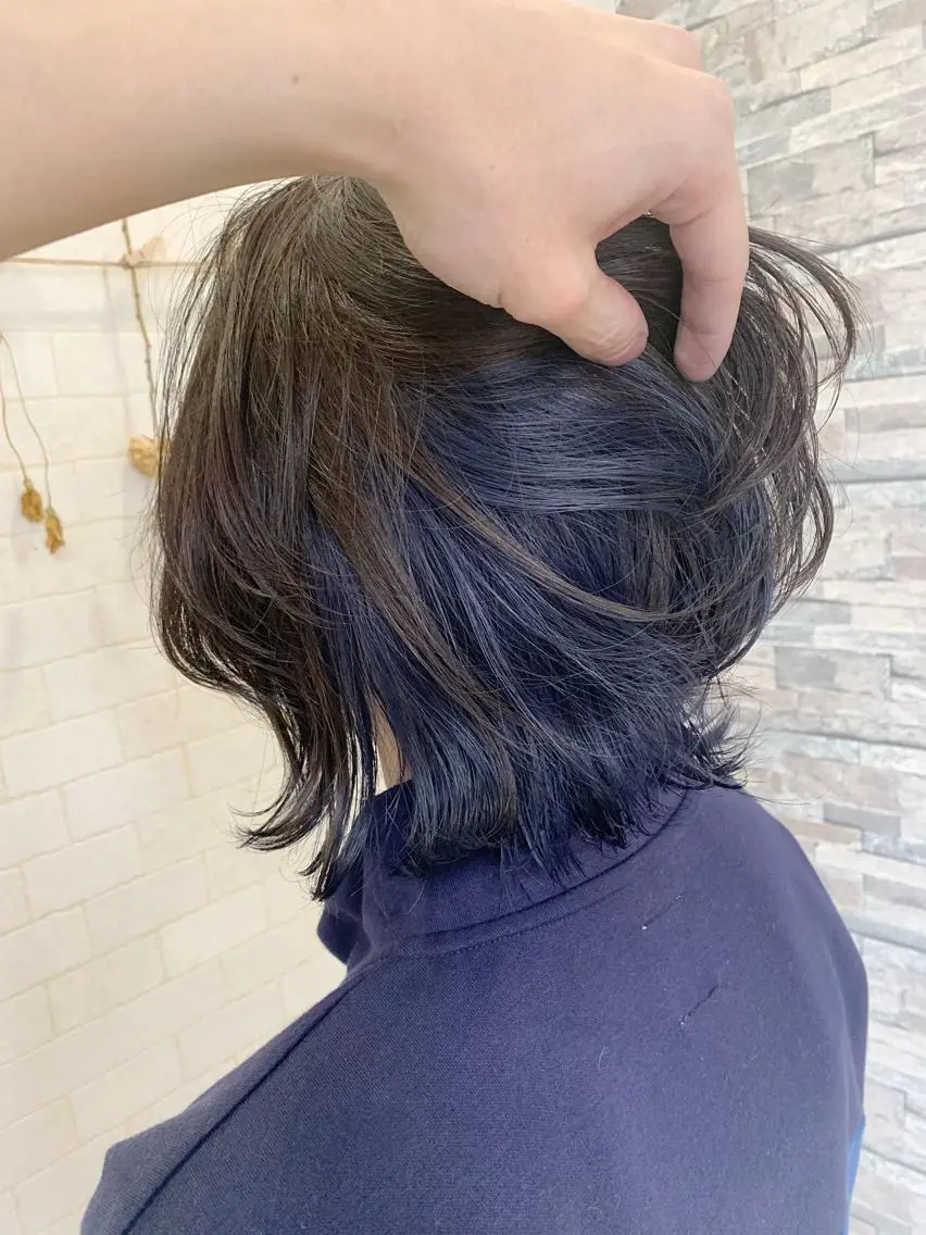 ショート カラー ワタイショウタ 髪質改善✨眉毛サロンのヘアスタイル