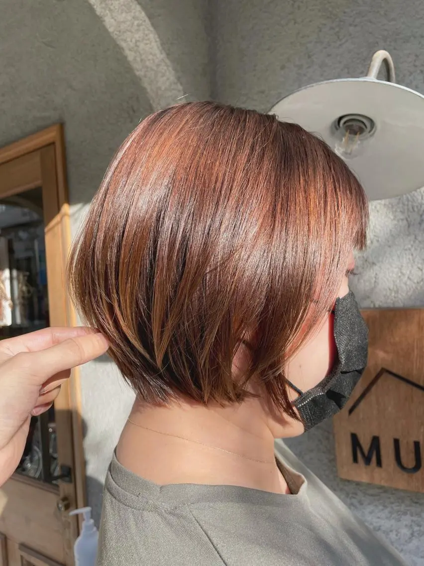 ショート ショートボブ ボブ ショートヘア カット 野間 祐哉のヘアスタイル