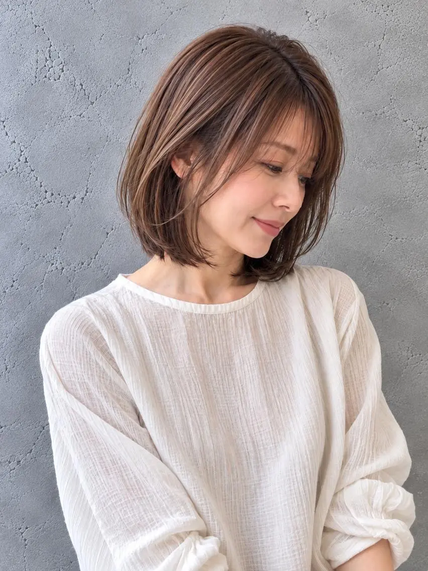 ショート カット ヘアカラー トリートメント 脇田 麗乃のヘアスタイル