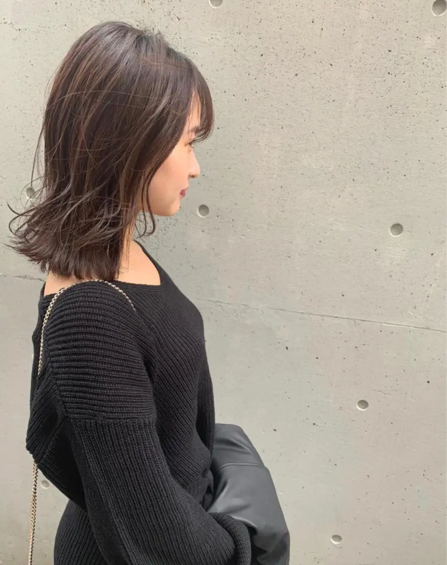 セミロング カラー パーマ ヘアアレンジ メンズ キッズ マツエク・マツパ ベージュカラー 田中 裕士のヘアスタイル