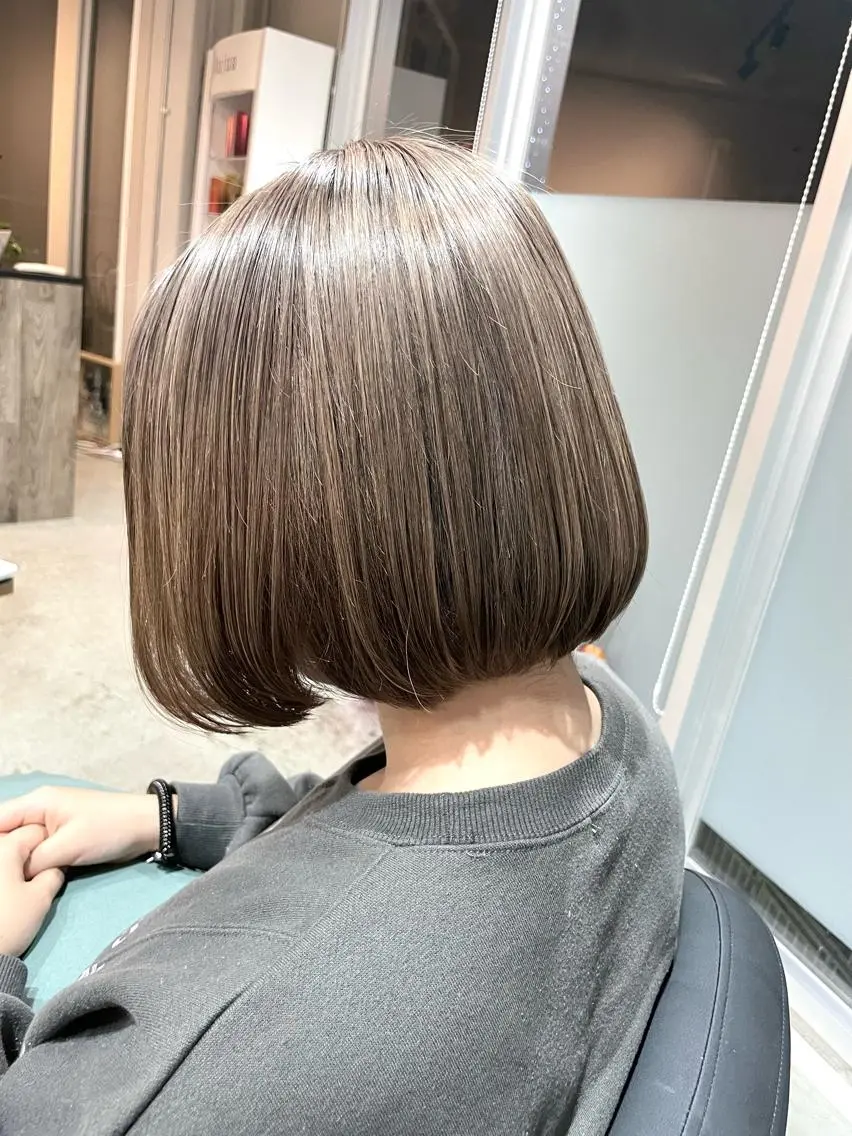 カラー カット ヘアカラー トリートメント ✨髪質改善/ハイトー ン/艶髪高山のヘアスタイル