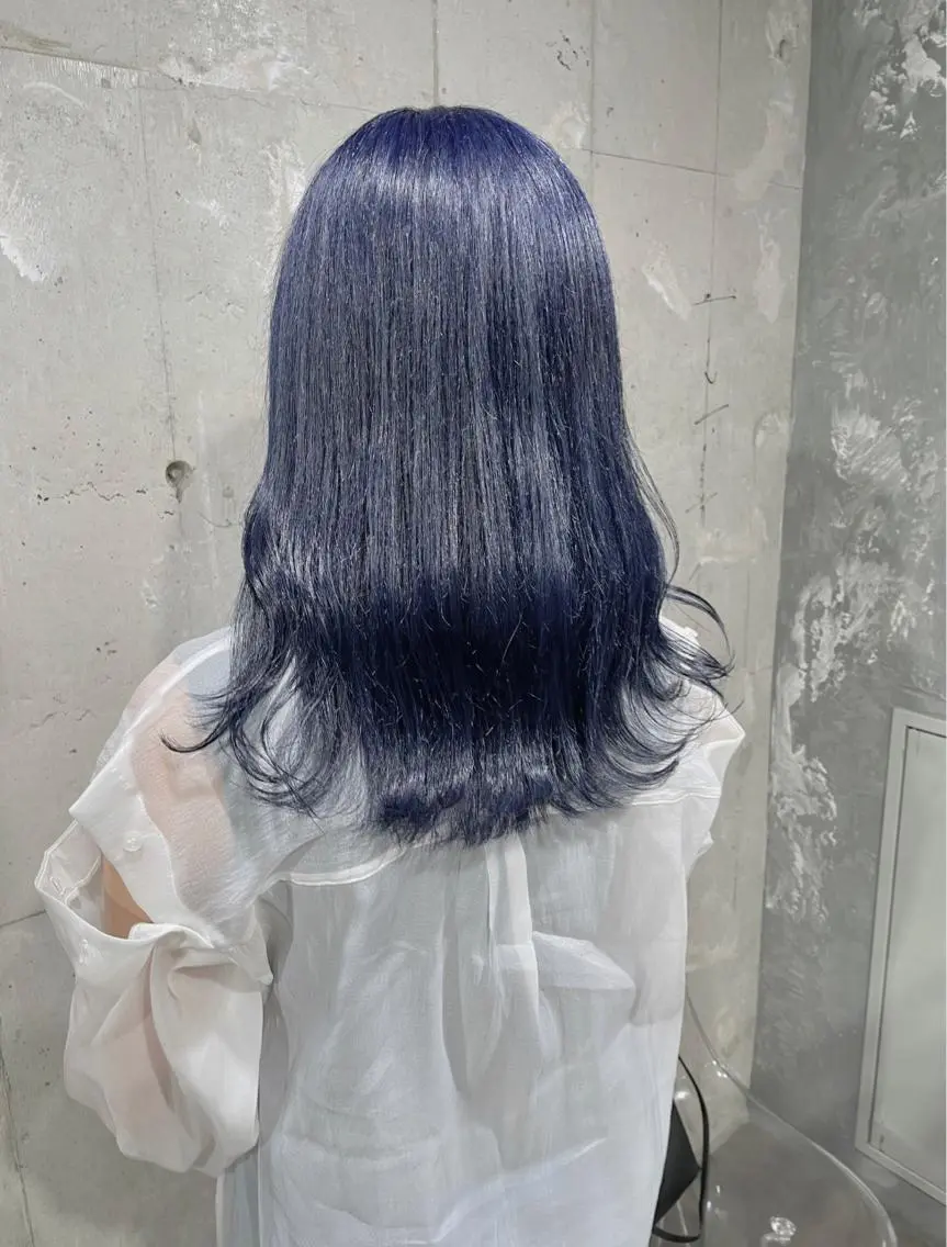 ロング カラー ヘアカラー トリートメント ヘッドスパ ヘアセット ベージュカラー💖 やすひろのヘアスタイル