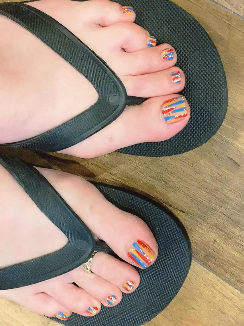 ネイル 持ち込み フットネイル M's Style NAIL BARのネイルデザイン