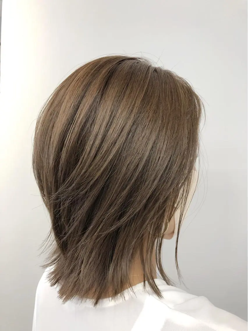 ショート アッシュ レイヤーカット ウルフカット ウルフレイヤー 代表 YUKI ☆のヘアスタイル