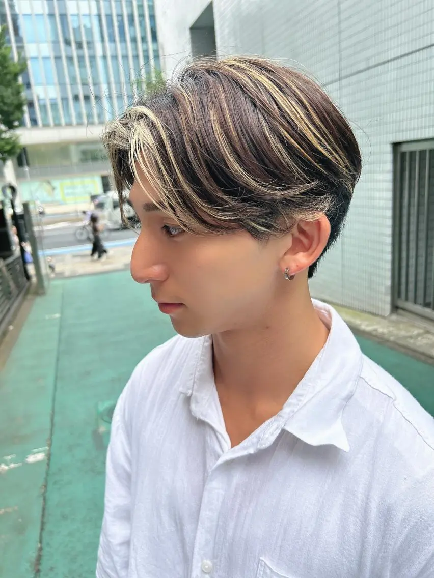 ショート カラー ヘアアレンジ 【代表】 たき〜のヘアスタイル
