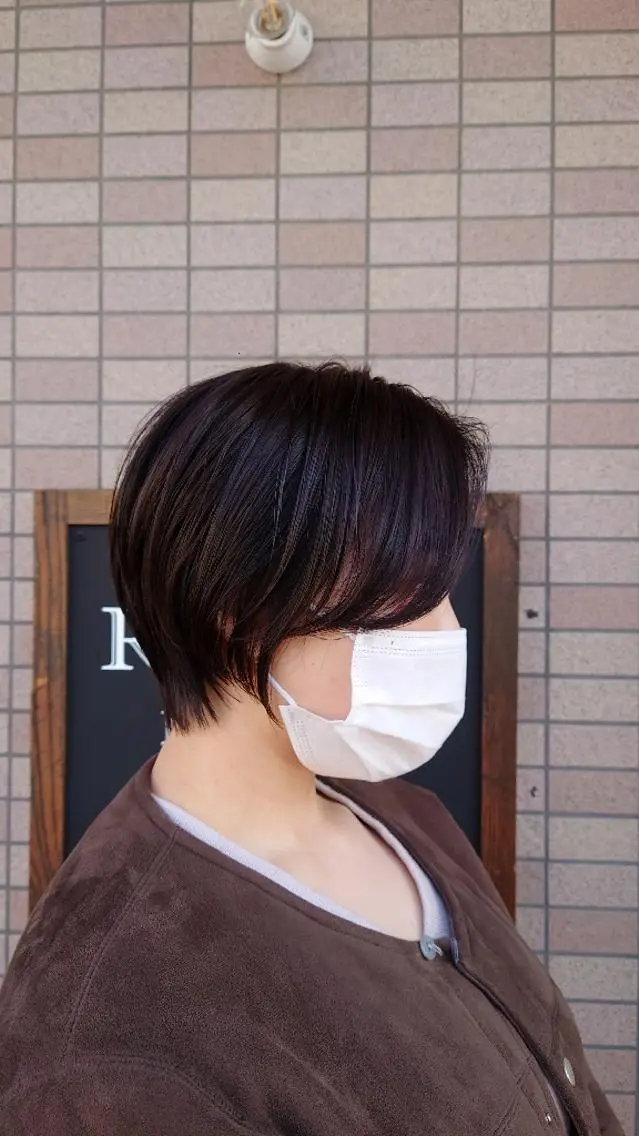 ショート ショートヘア カット ヘアカラー トリートメント 【pejite】 小沼 勇貴のヘアスタイル
