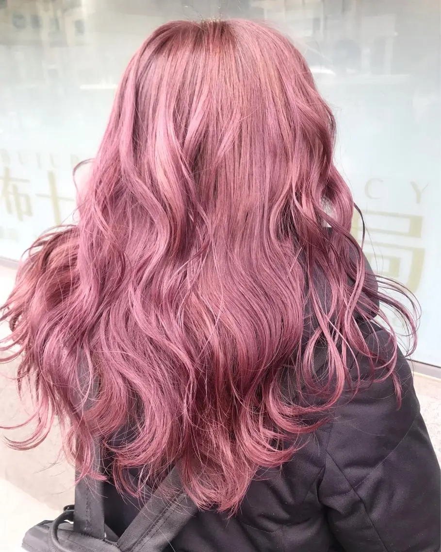 ロング カラー メンズ縮毛矯正 細谷碧海のヘアスタイル