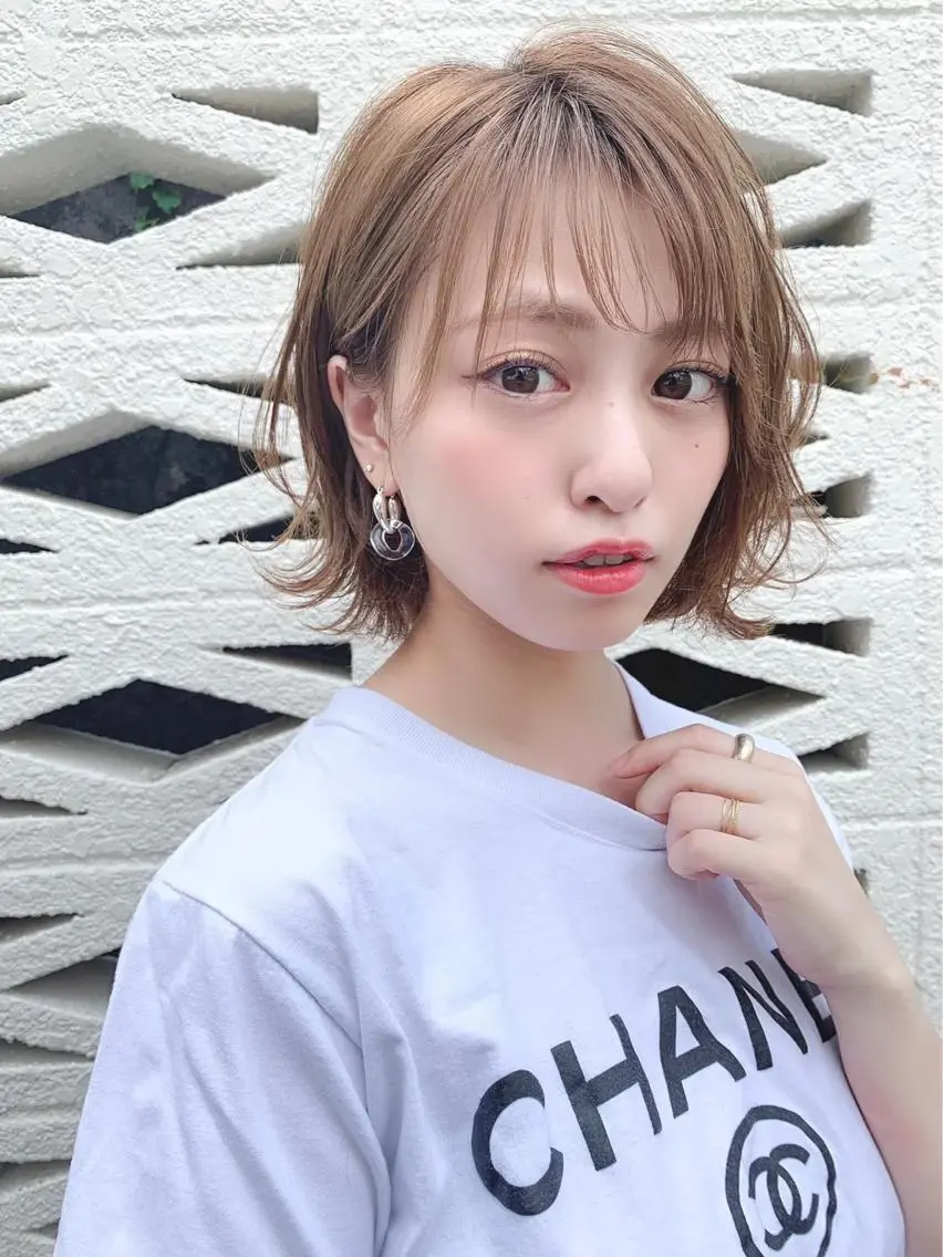 ミディアム 🫧レイヤーカット ・ハッシュ🫧龍星のヘアスタイル