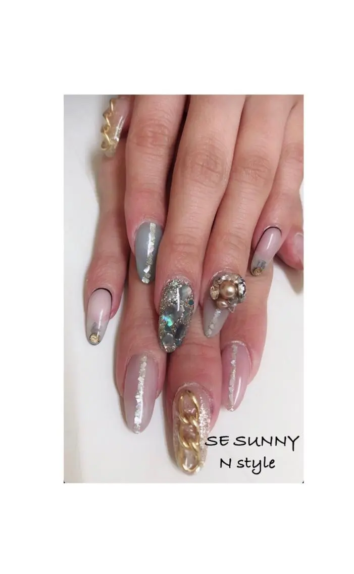 ネイル マツエク・マツパ SE SUNNY N-styleのネイルデザイン