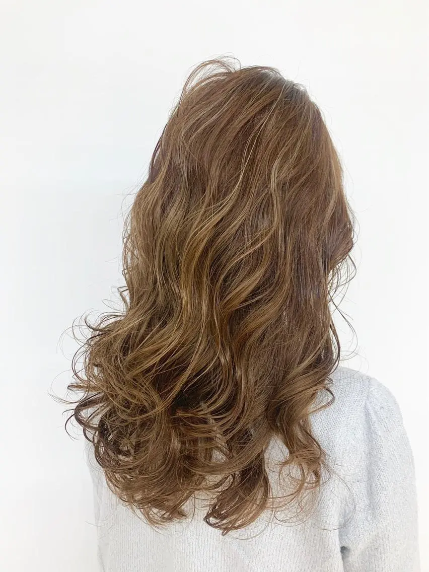 ロング カラー 🔥men's特化 🔥三上 拓真のヘアスタイル