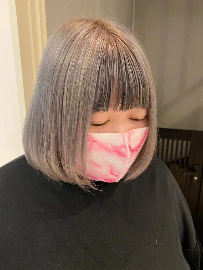 ショート カラー 🌈評価No.1🌈 艶髪カラー❌エクステのヘアスタイル