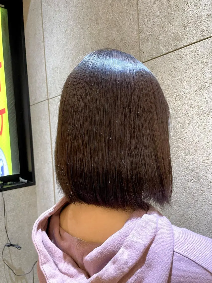 カラー 透明感カラー 💘韓国レイヤー上 品カラーruru💘のヘアスタイル