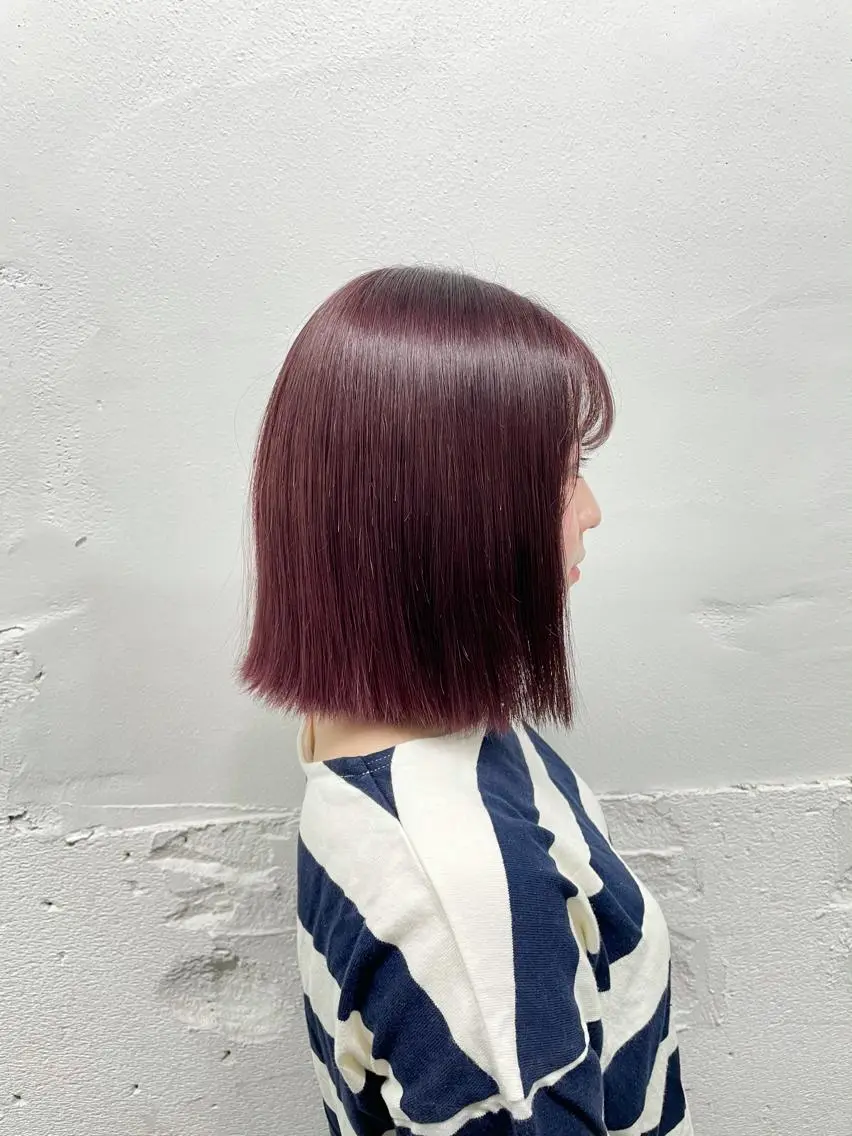 ミディアム カラー シールエクステ バレイヤージュ ミストバング ブラウンカラー ダブルカラー カット ヘアカラー トリートメント 🧡艶髪/エクステ 🫧🧡YUKI❄️のヘアスタイル