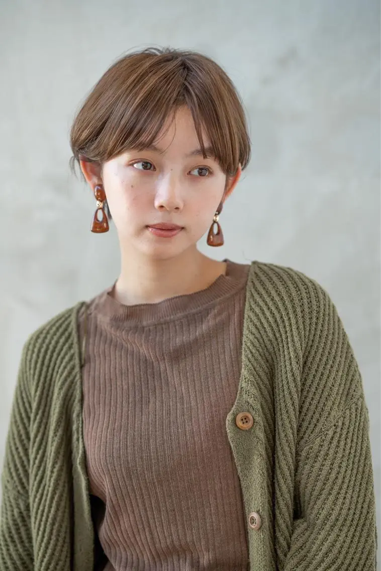ショート カラー カット ヘアカラー パーマ 縮毛矯正 トリートメント 🉐レイヤー/塩見 弘樹🉐渋谷のヘアスタイル