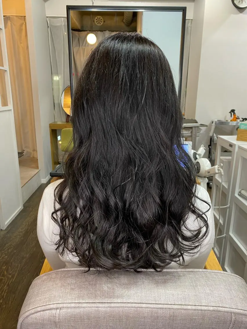 ロング カラー 透明感カラー カット ヘアカラー トリートメント 統括マネージャー/ 髪のドクター/前原悟のヘアスタイル