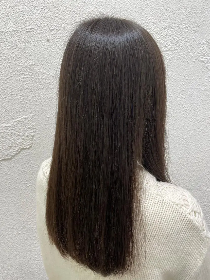 ロング パーマ 韓国ヘアメイク🎀/ 縮毛矯正✨山本媛香のヘアスタイル