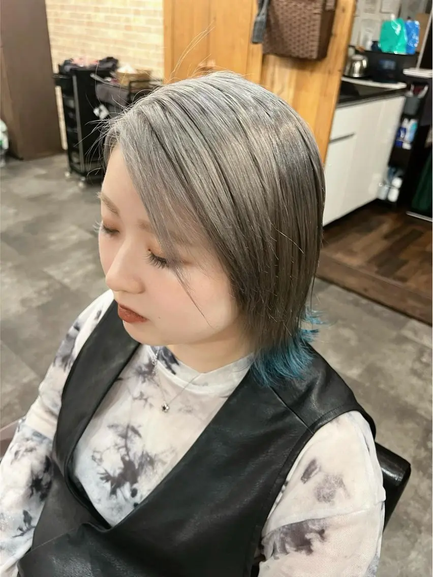 ショート カラー ヘアカラー トリートメント 上質髪🪐 AIRI🪷‧₊˚のヘアスタイル