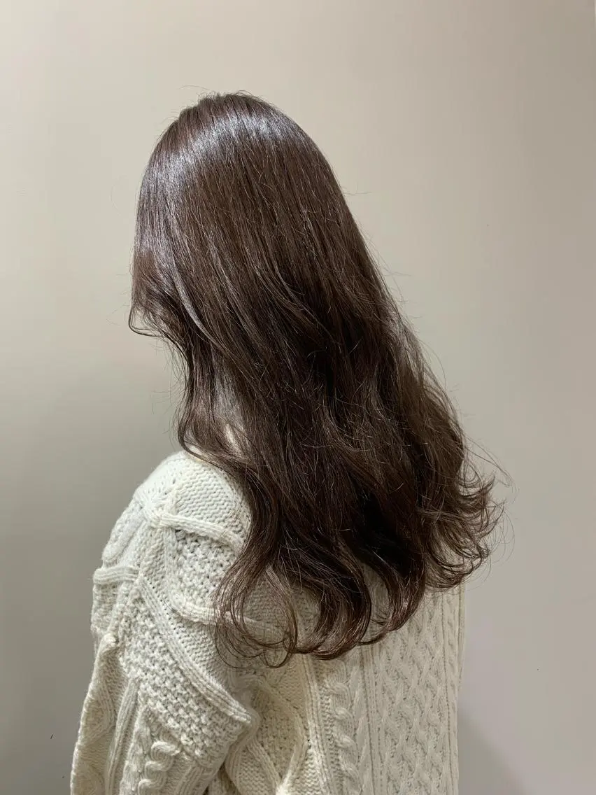 ロング カラー 🥀韓国ヘア🥀 宮津真菜のヘアスタイル