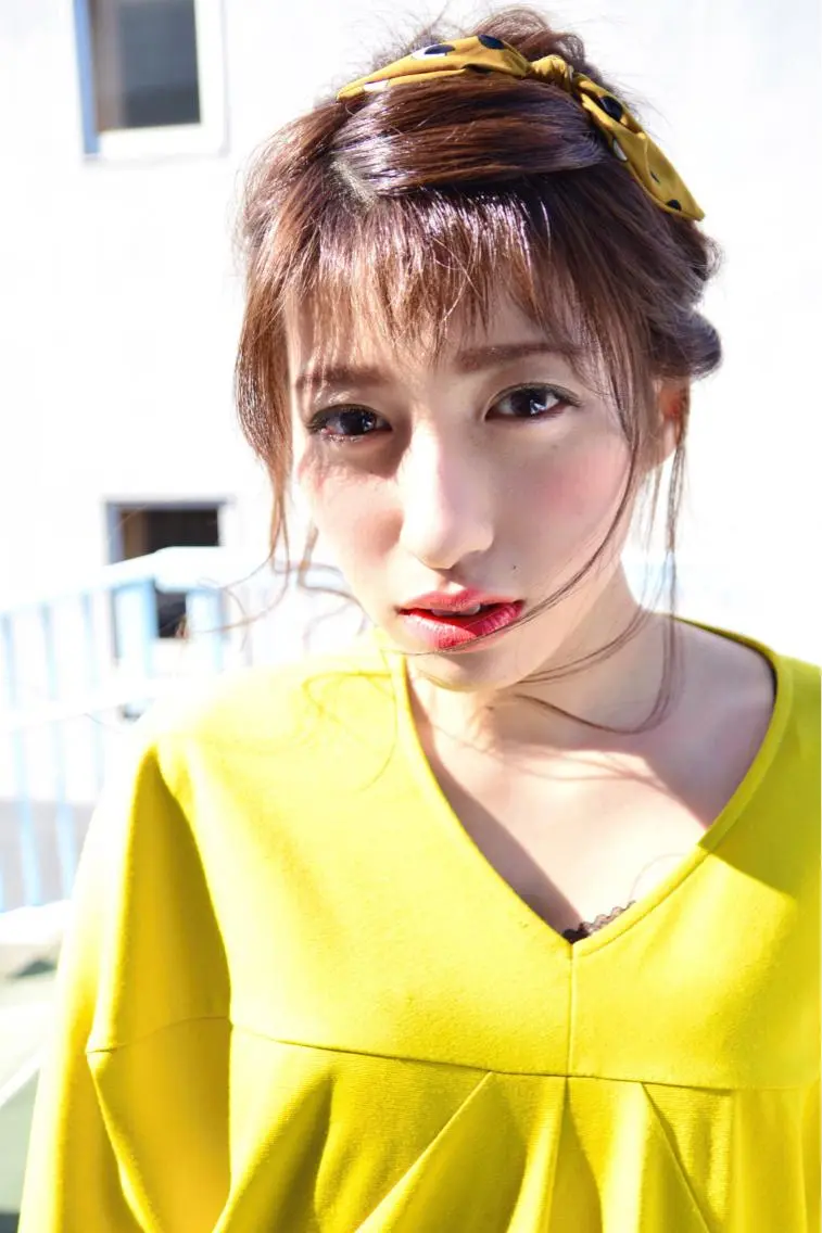 ロング カラー ヘアアレンジ 花井 啓好のヘアスタイル