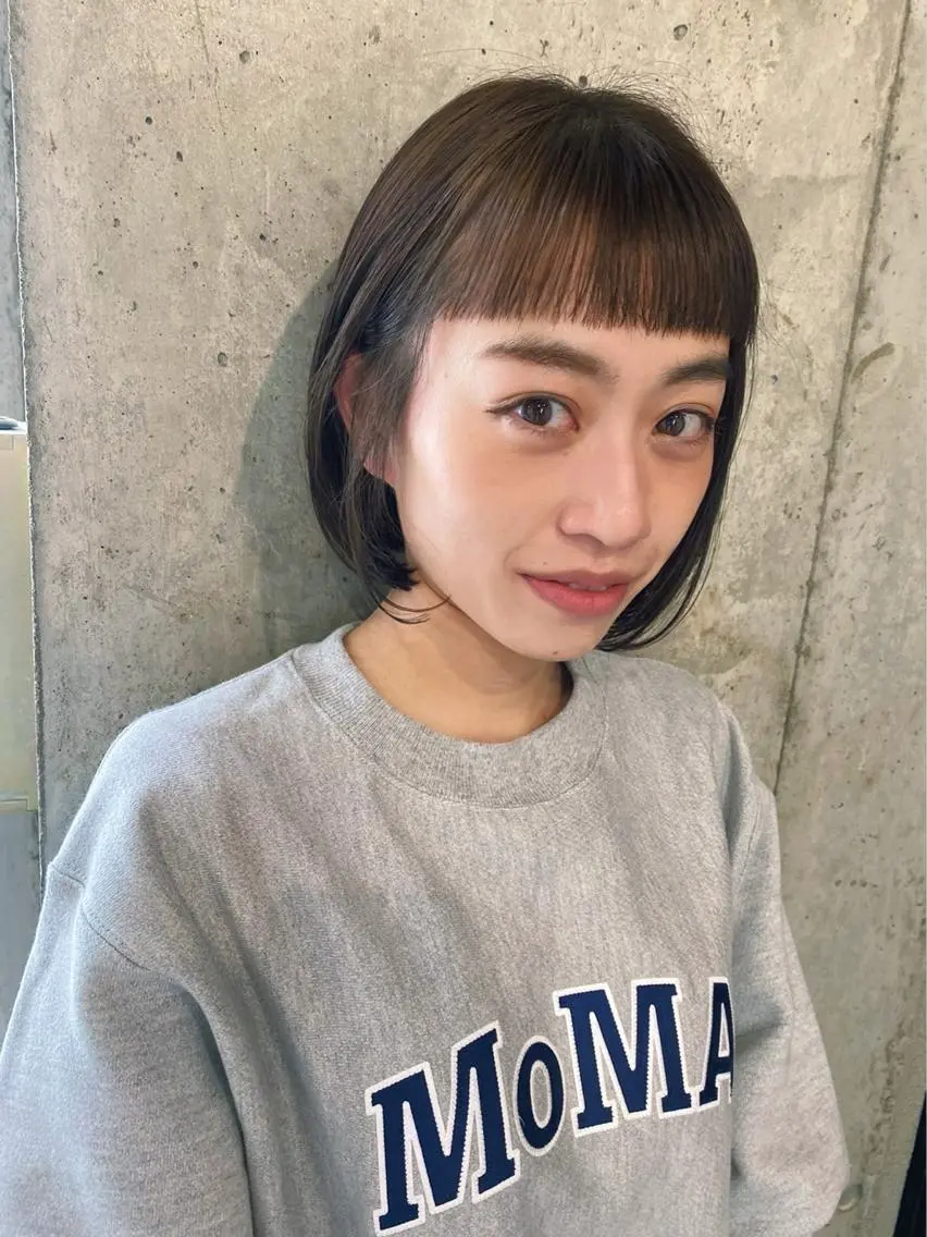 ショート カラー バレイヤージュ ブリーチ ケアブリーチ ハイライトカラー インナーカラー カット lani ブリーチ /ダブルカラーのヘアスタイル