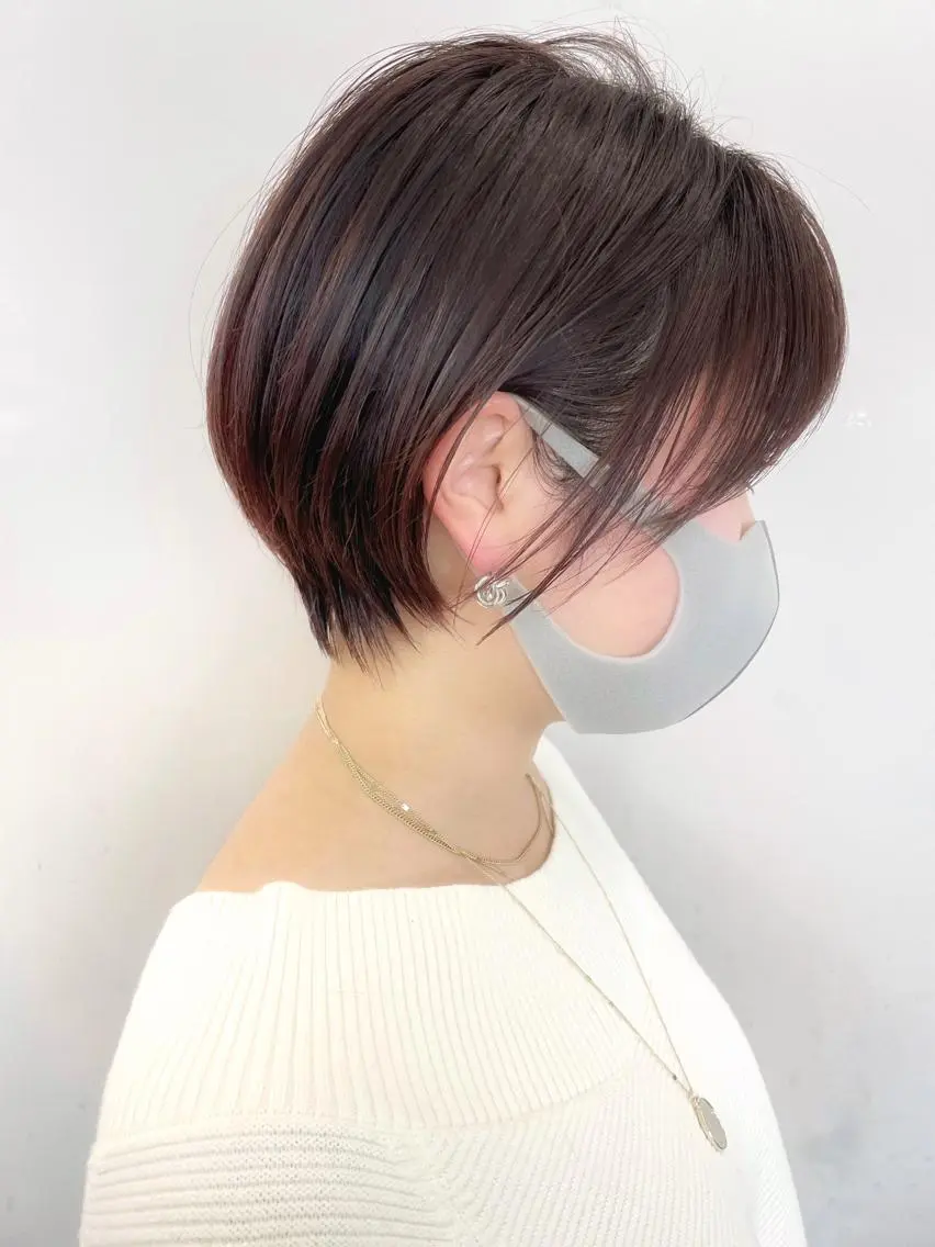 ショート カット ヘアカラー トリートメント 関 京磨のヘアスタイル