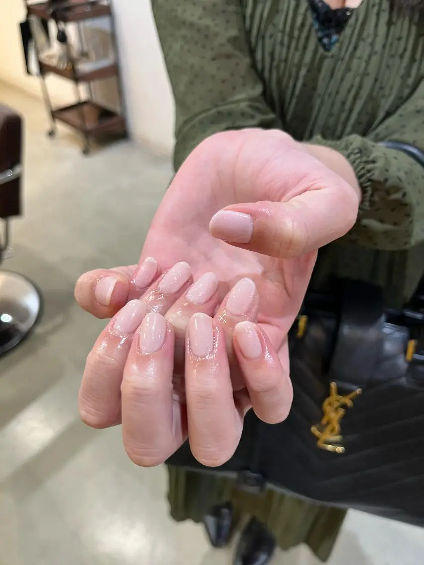 ネイル 春ネイル ハンドネイル 赤根 風南のネイルデザイン