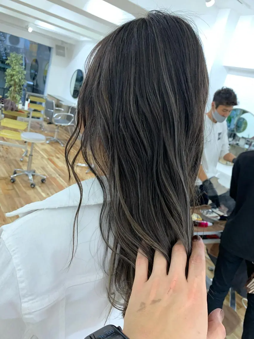 ロング カラー ヘアカラー トリートメント Reb_keiji 👑小倉圭司のヘアスタイル
