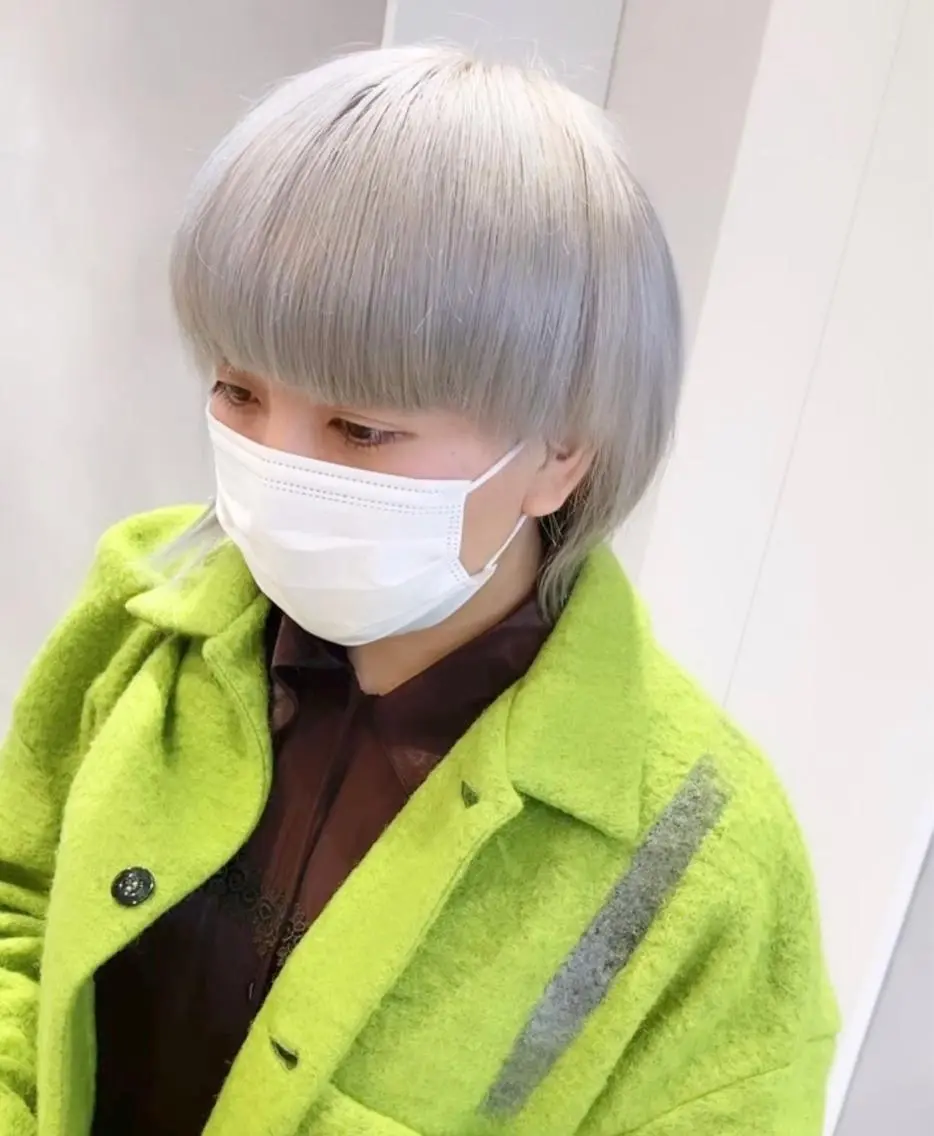 ショート カラー ヘアカラー トリートメント カラー系/カット特化 🟠オオタキマサシのヘアスタイル