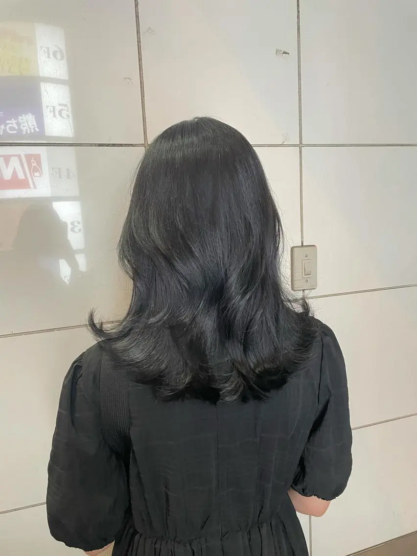 セミロング 【美容室が苦手な方 専問美容室】MIHOのヘアスタイル