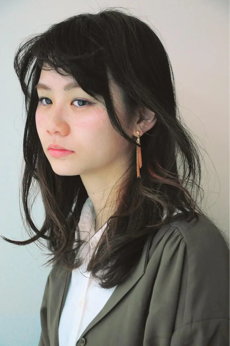ミディアム カラー アッシュ インナーカラー 💇‍♀️髪質改善 玉谷　俊💇‍♂️のヘアスタイル