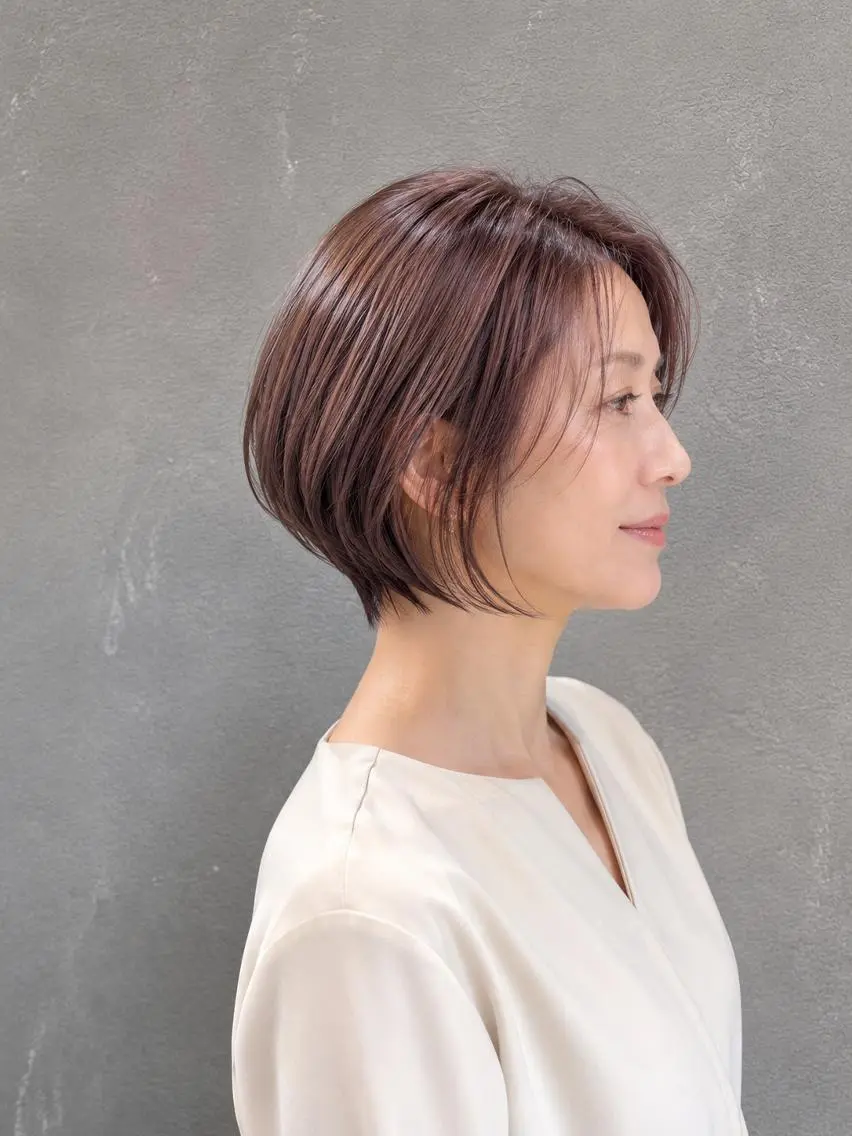 ショート 川畑 理花のヘアスタイル