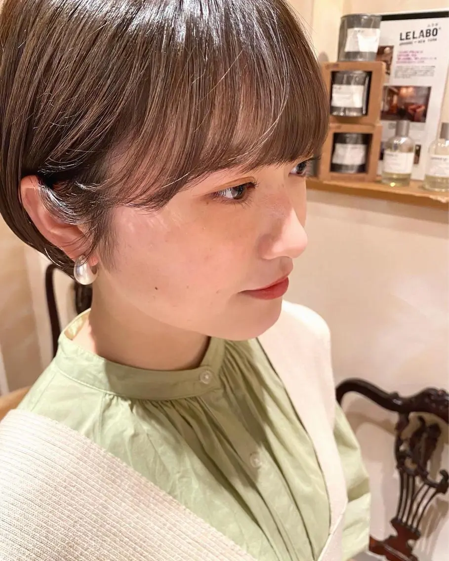 ショート パーマ 【カット】 根本翔太のヘアスタイル