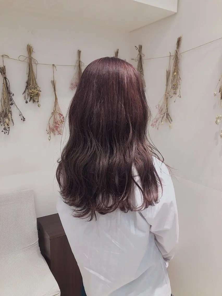 セミロング カラー はだゆうき @hadadan08のヘアスタイル
