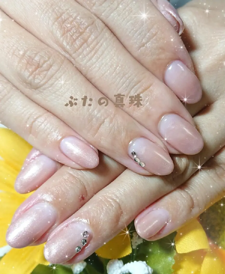 ネイル グラデーション ハンドネイル 林 珠里のネイルデザイン