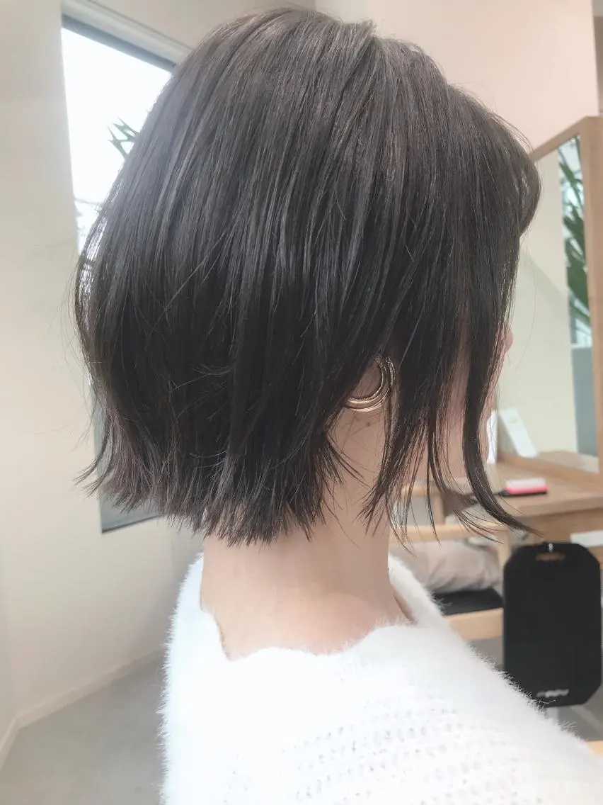 ショート カット ヘアカラー トリートメント 艶髪ショートの匠✂️ 錦糸町佐藤店長のヘアスタイル