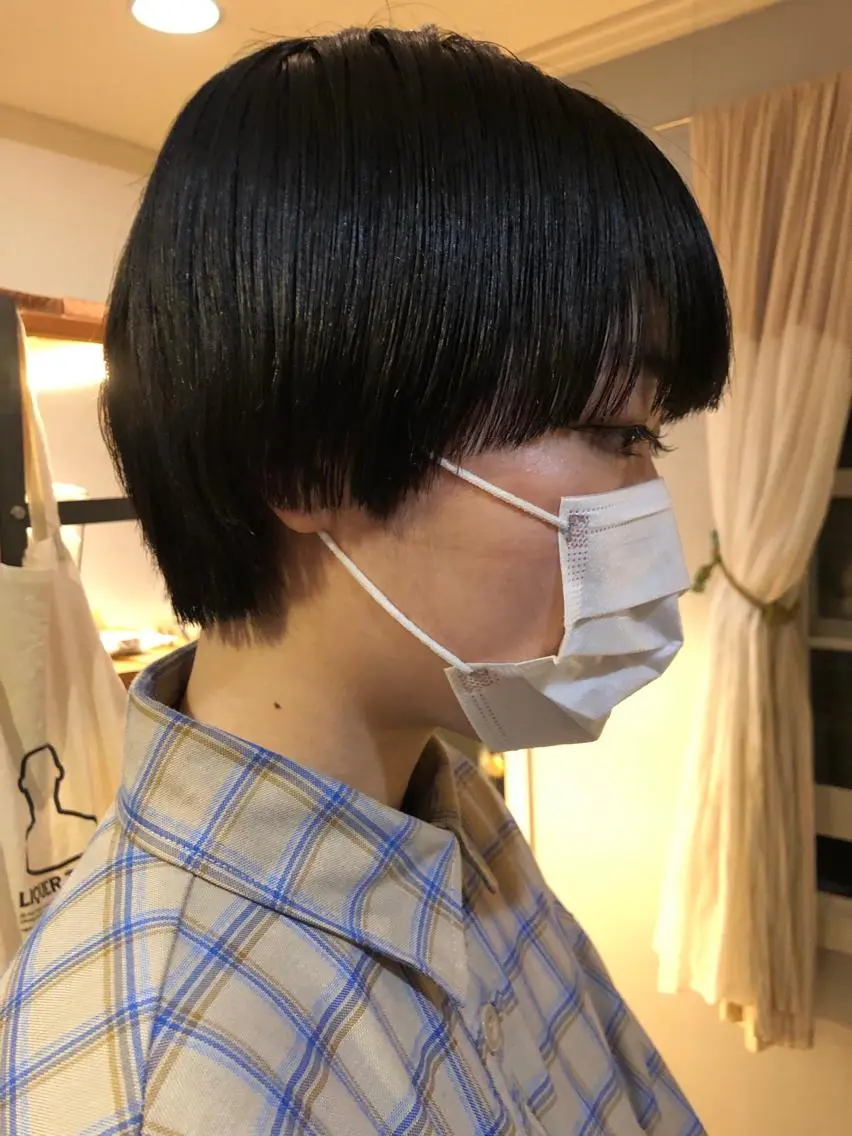 ショート カラー eri kinjoのヘアスタイル