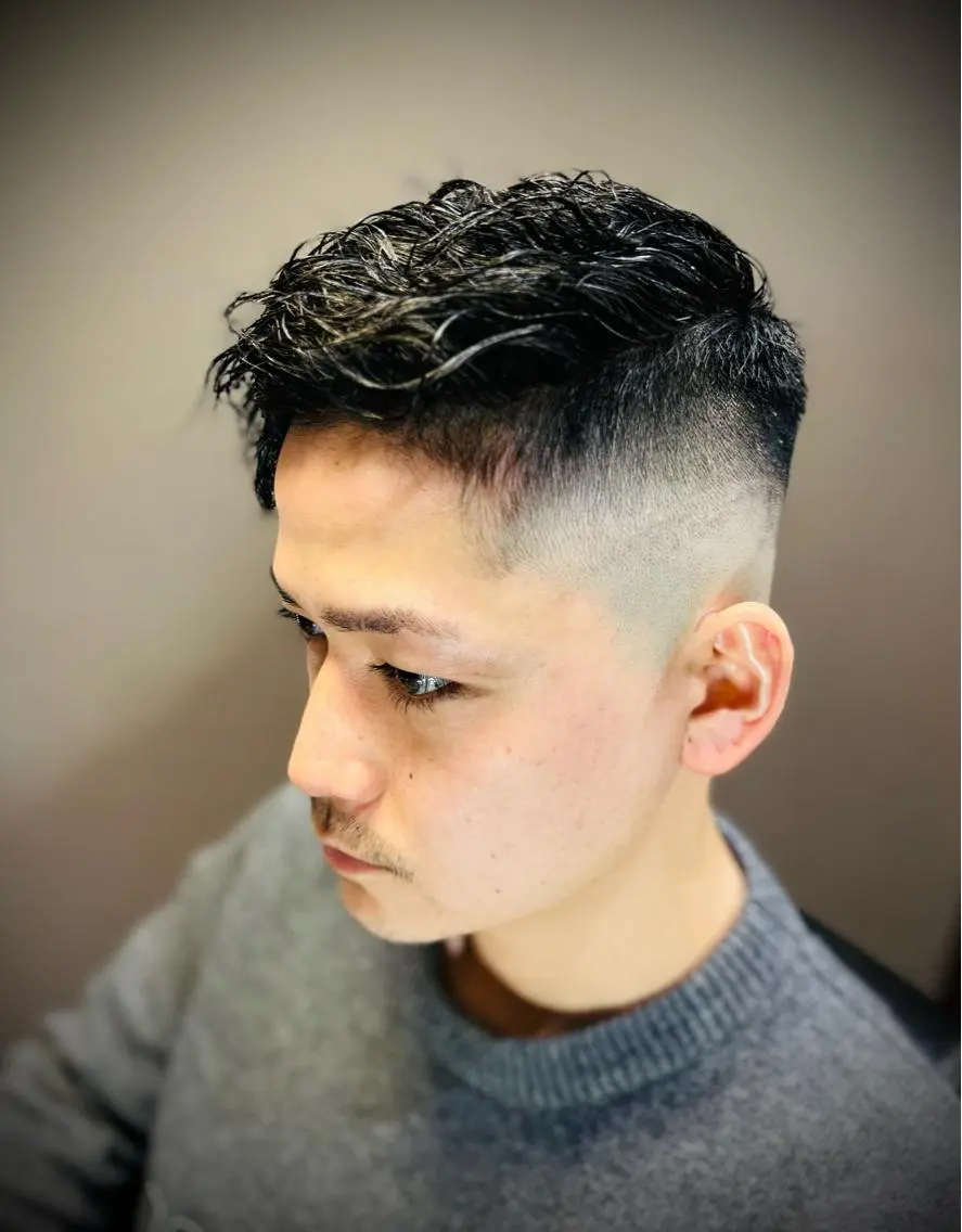 ショート パーマ 小島 史也のヘアスタイル