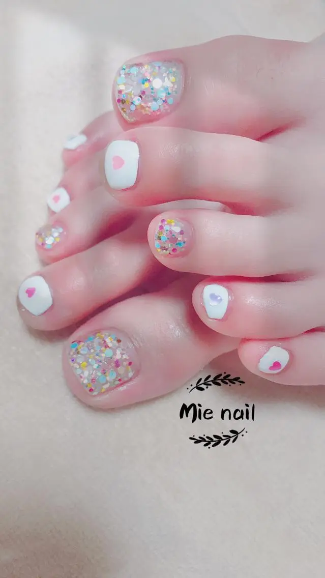ネイル フットネイル Mie nailのネイルデザイン