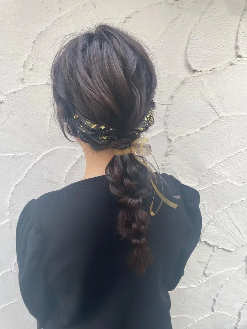 ヘアアレンジ KAI RIKAのヘアスタイル